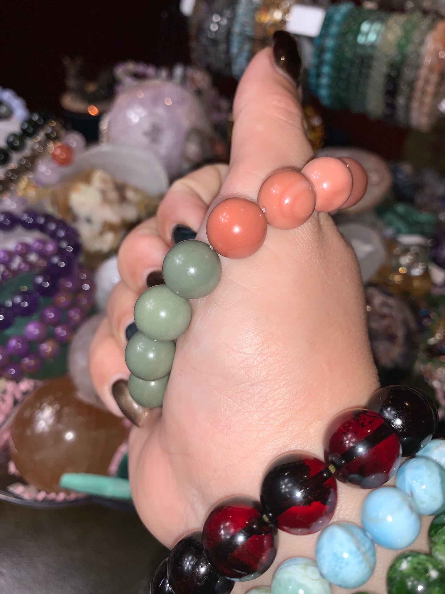 Gradient Alashan Agate 12.5mm