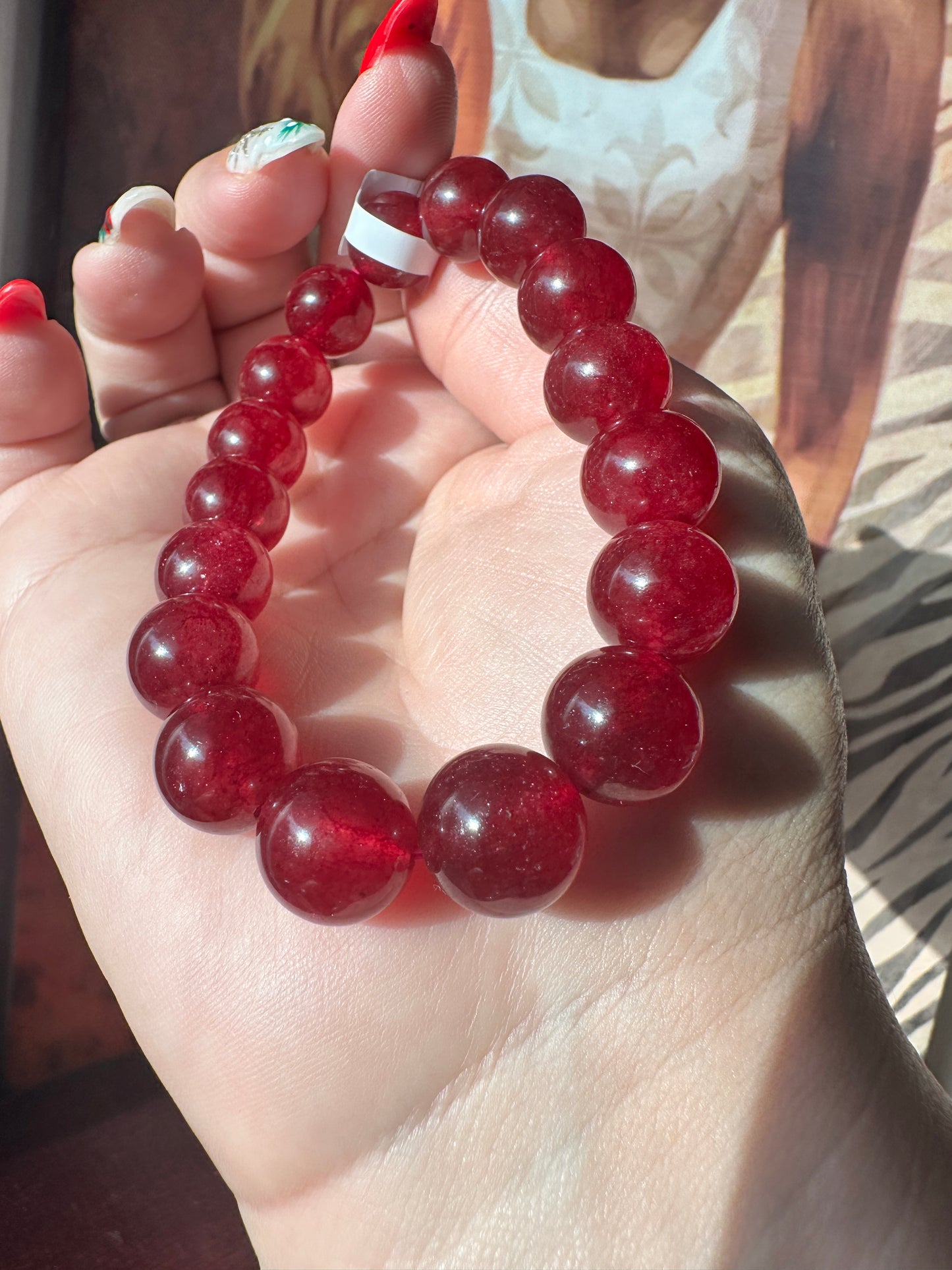 Strawberry Quartz 12.5mm