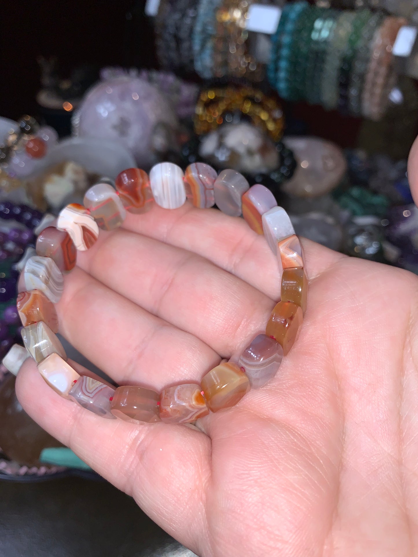 Botswana Agate Bangle