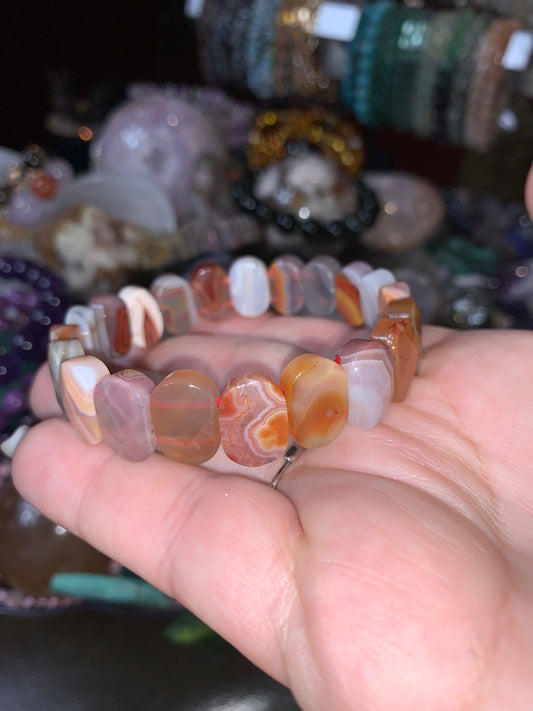 Botswana Agate Bangle